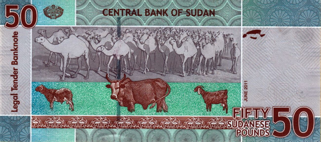 Sudan 50 2011 UNC P-75/a